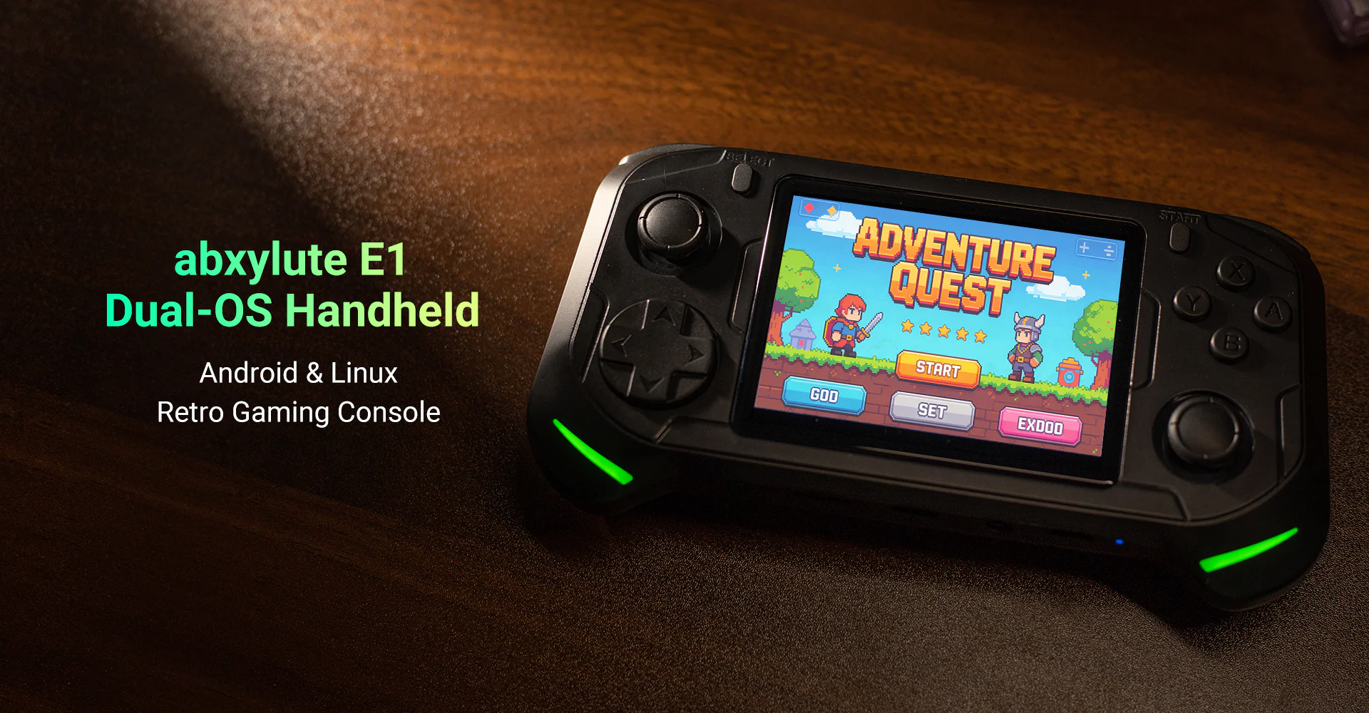 Gaming Console.Emulators - E1 Retro Gaming Handheld–Android & Linux