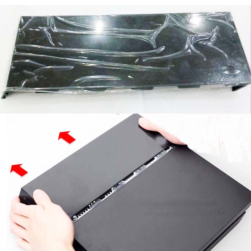 Gaming Console With Phone - Black Protective Shell Case HDD Bay