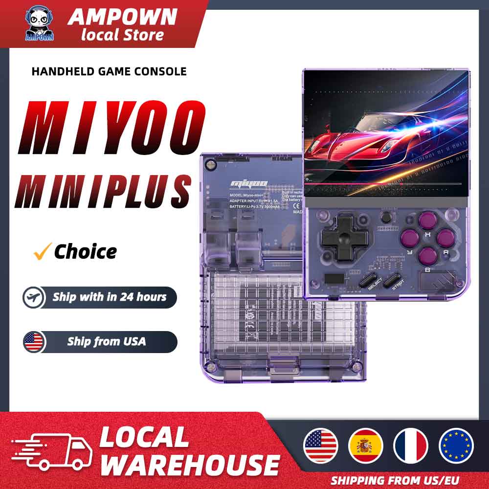 Gaming Console.Emulators - MIYOO Mini Plus Mini+ Portable Retro