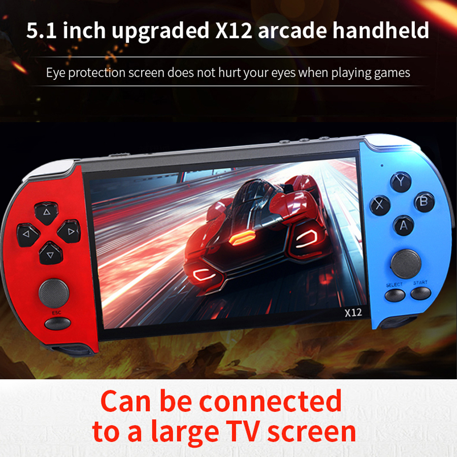 Gaming Console.Emulators - Portable Handheld Videogame TV Retro Video