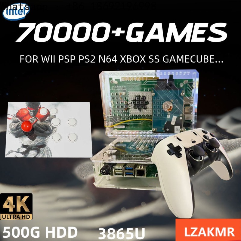 Gaming Console Free - Retro U99 PRO Game Console 500GB