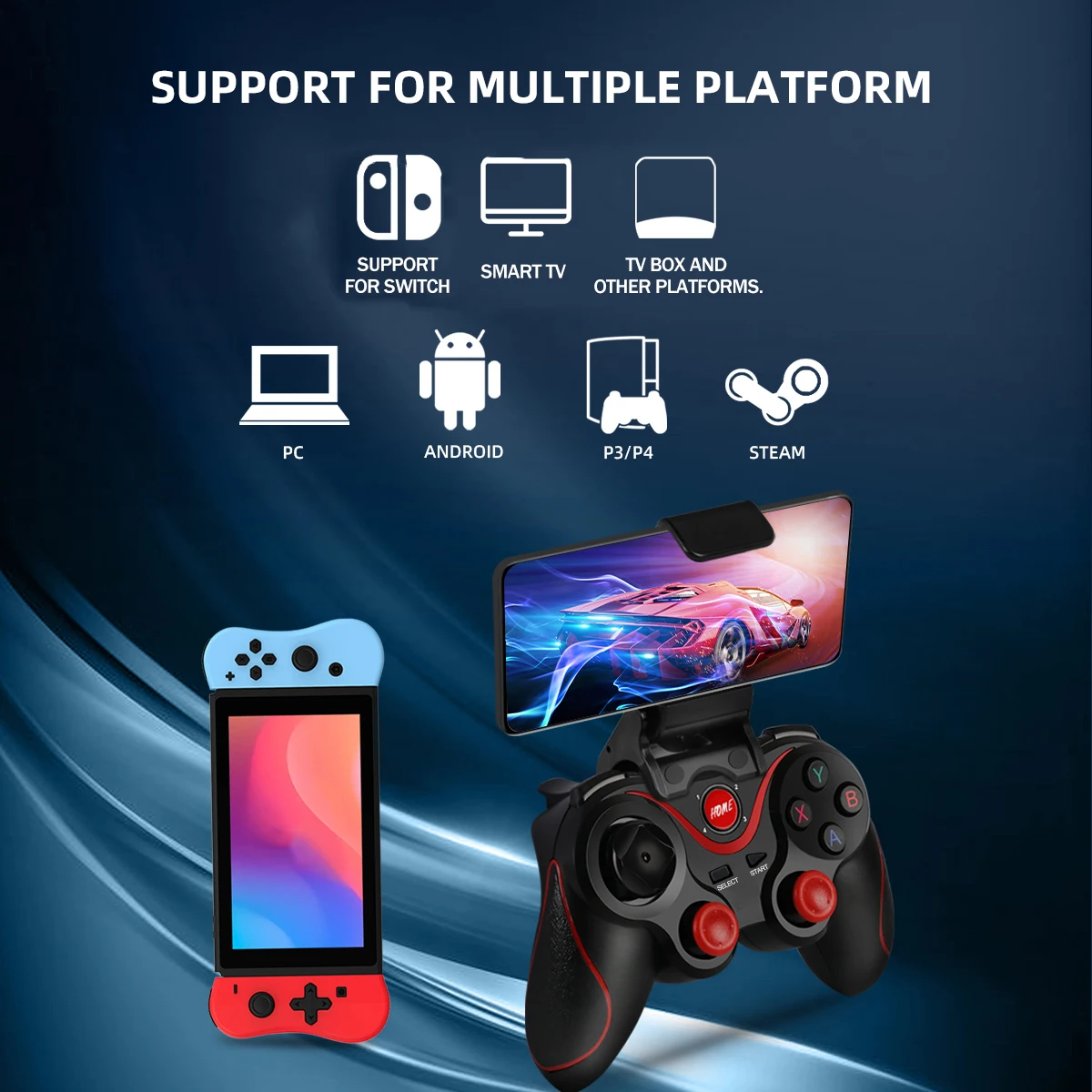 GAMINJA Wireless Bluetooth Gam - Gaming Console For Smart Tv avaliação e preço