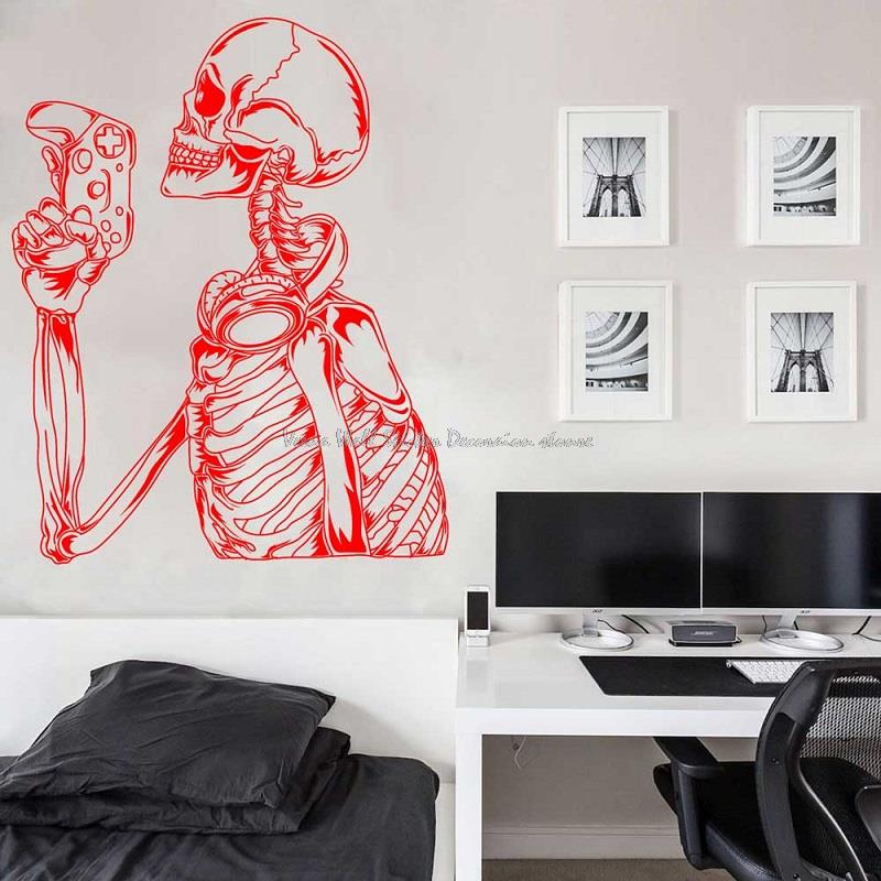 Game player wall stickers game - Gaming Console Headset avaliação e preço