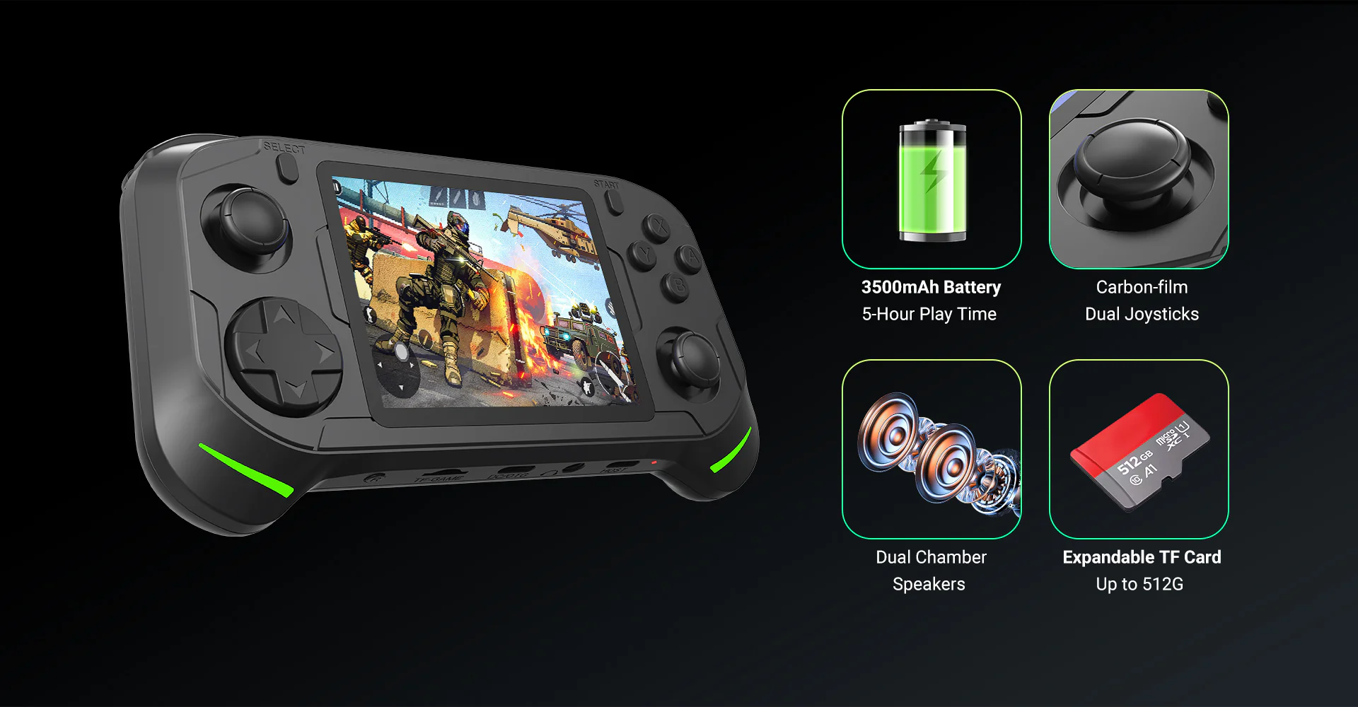 E1 Retro Gaming Handheld–Andro - Gaming Console.Emulators avaliação e preço