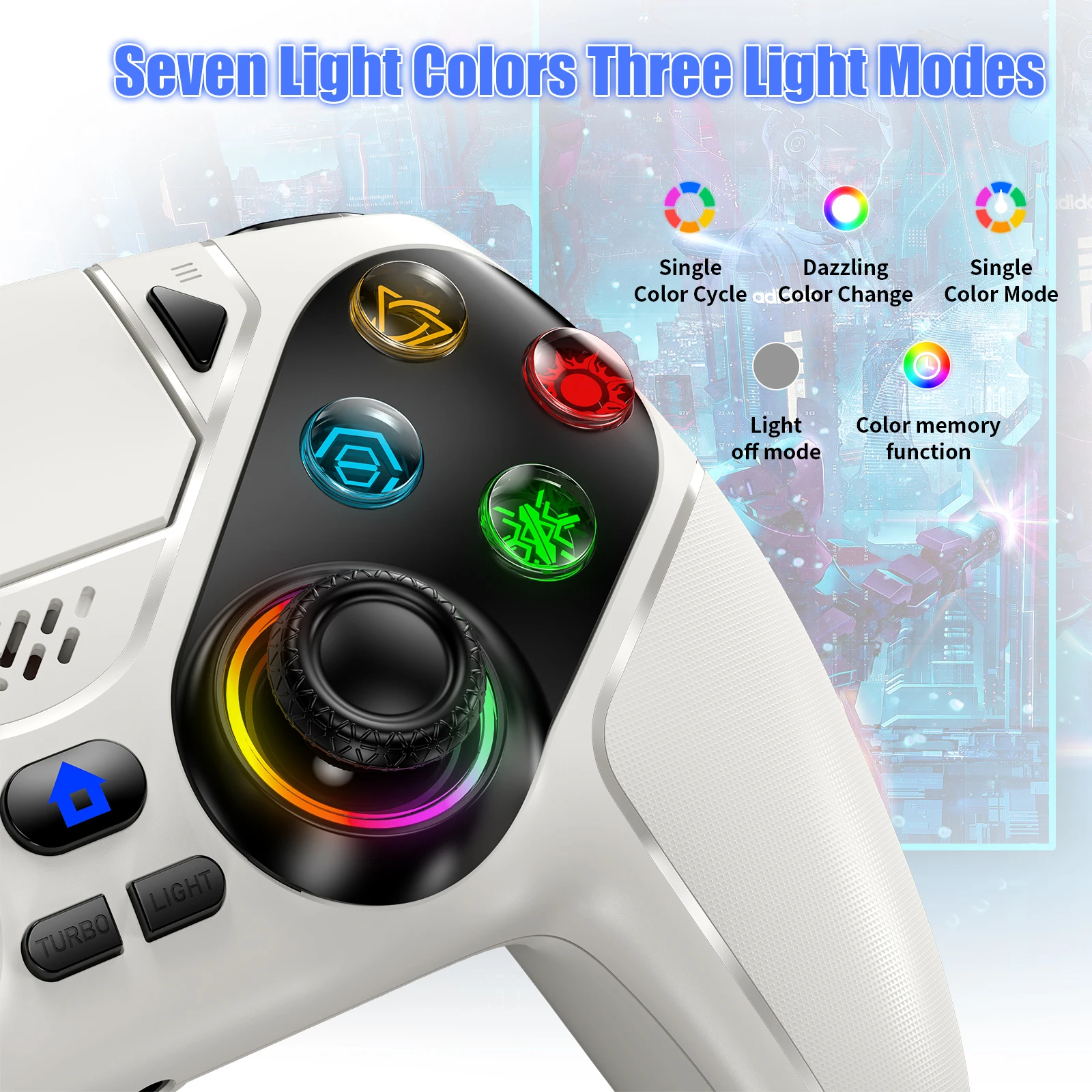 Wireless Controller Gamepad Fo - Gaming Console Portable Pc avaliação e preço