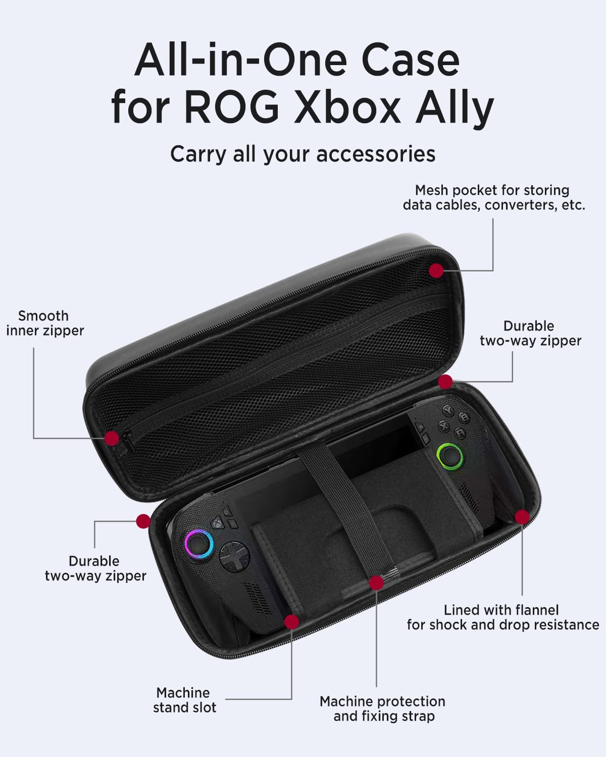 Travel Carrying Case for ROG X - Gaming Console Rog Ally avaliação e preço