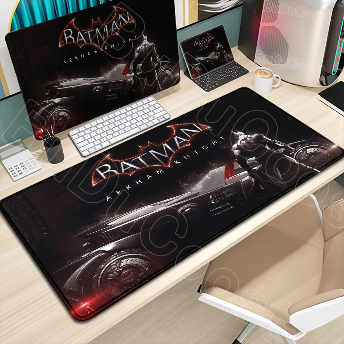 B-Batman Mouse Pad HD Large Ga - Gaming Console Portable Pc avaliação e preço