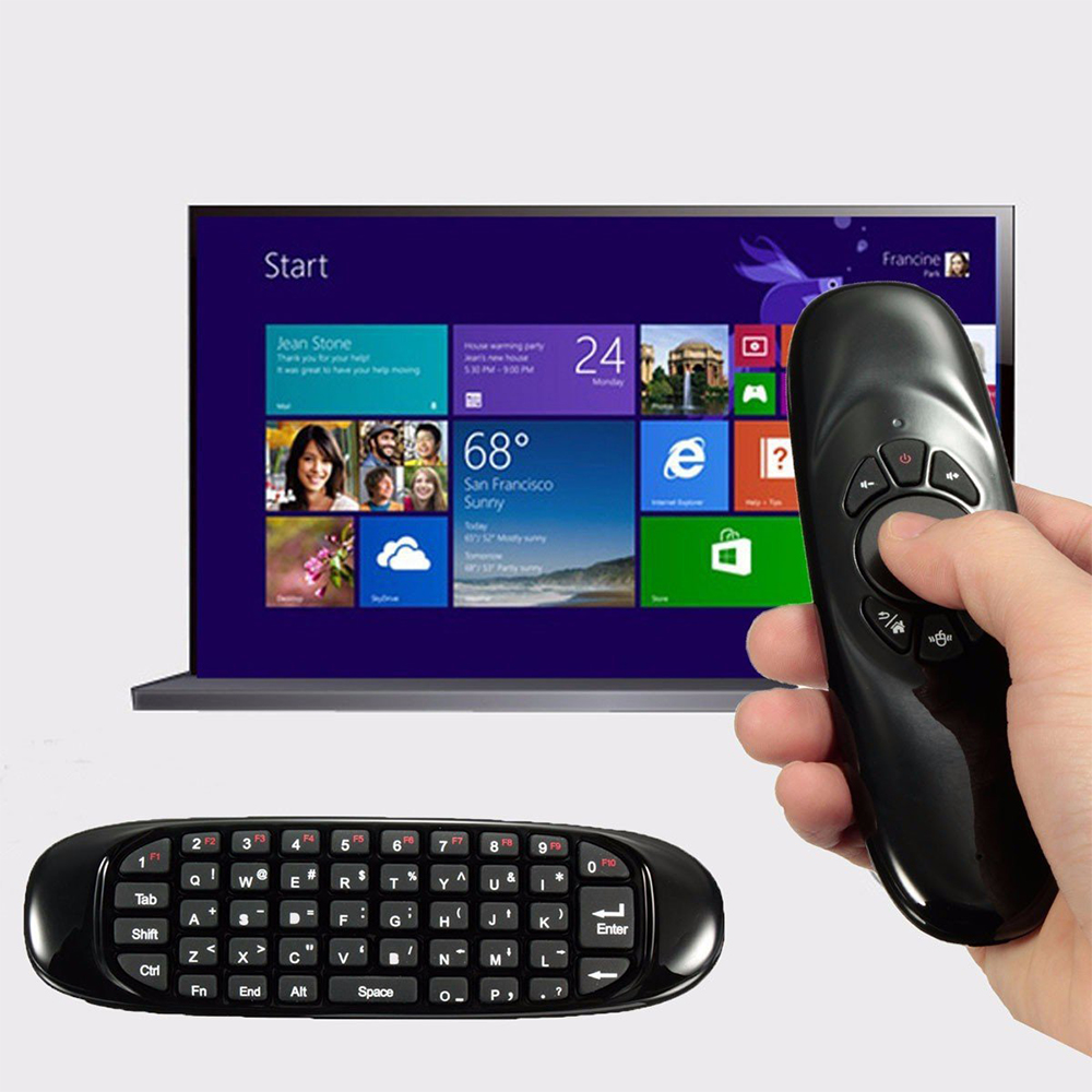 Fly Air Mouse Gyro Sensor Engl - Gaming Console For Smart Tv avaliação e preço