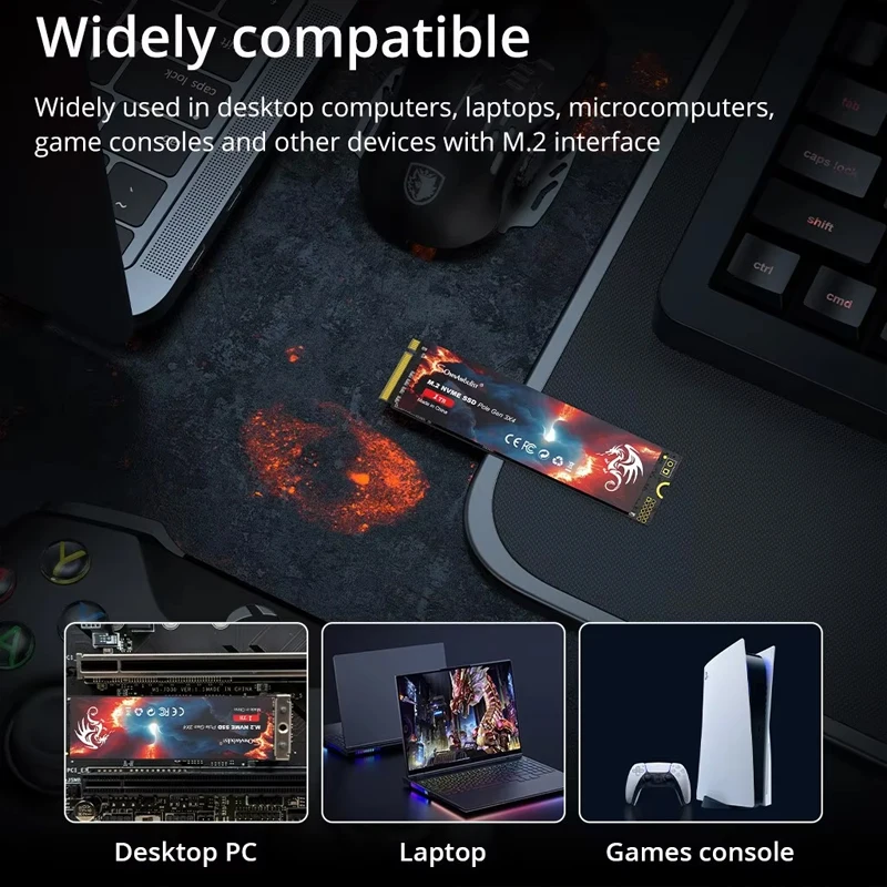 SomnAmbulist SSD M2 NVME 128GB - Gaming Console Table avaliação e preço