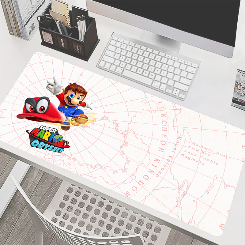 90x40cm Mouse Pad M-Mario Anim - Gaming Console Portable Pc avaliação e preço
