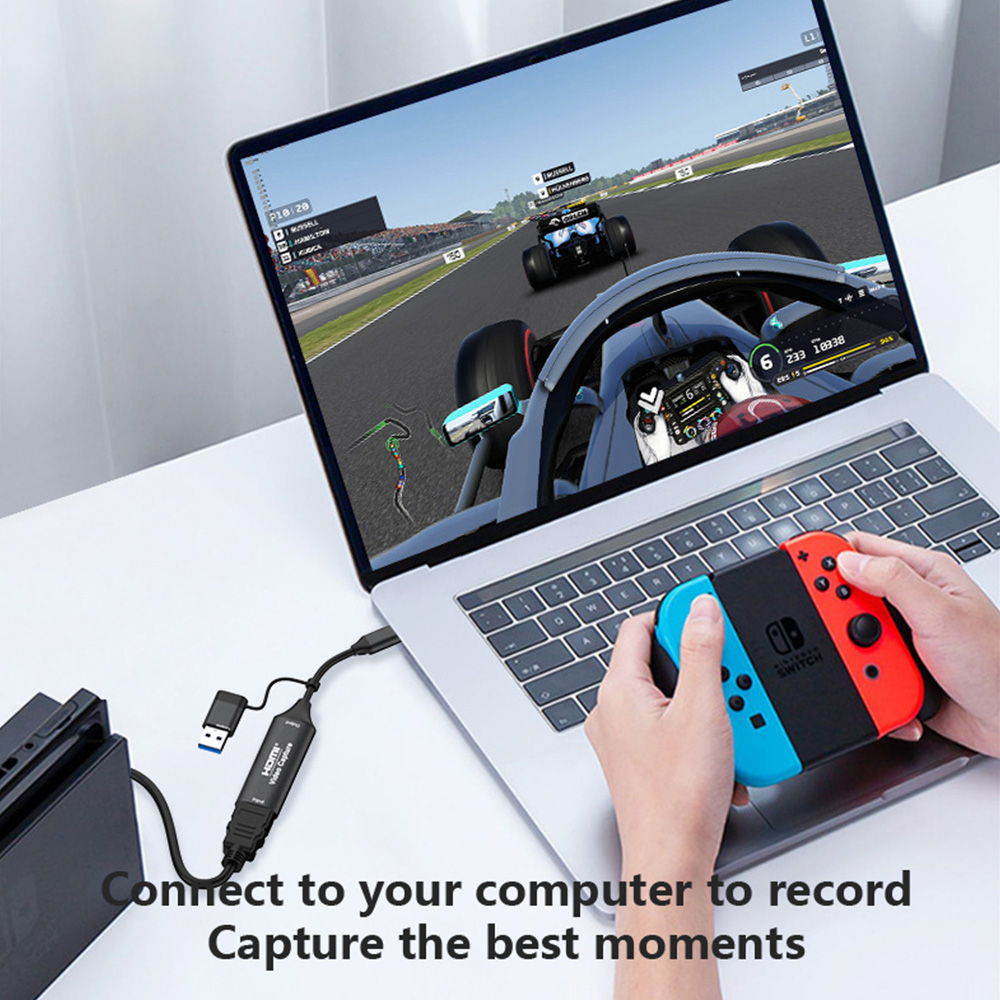 4K 2 in 1 USB 2.0 Video Captur - Gaming Console With Phone avaliação e preço