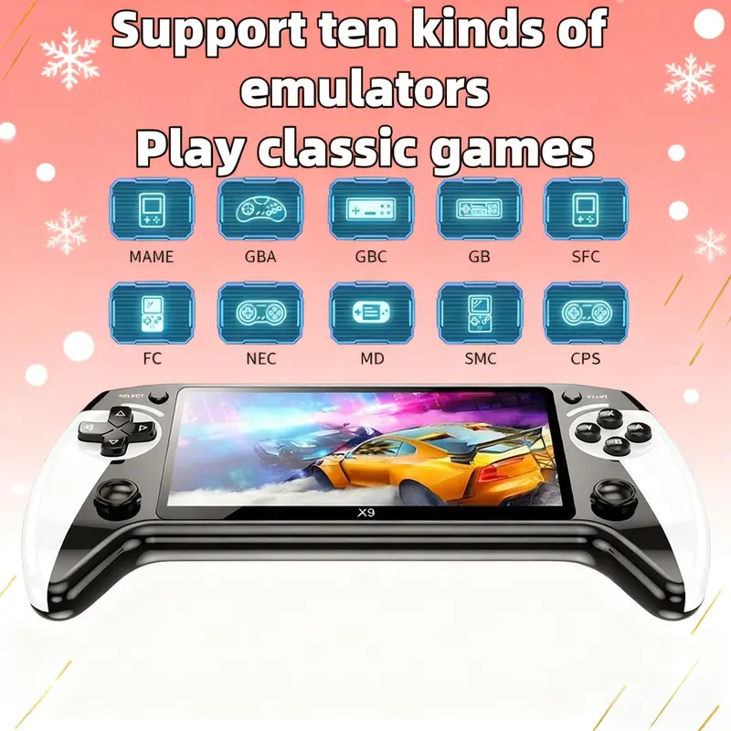 X9 Handheld Game Console, Rech - Gaming Console.Emulators avaliação e preço