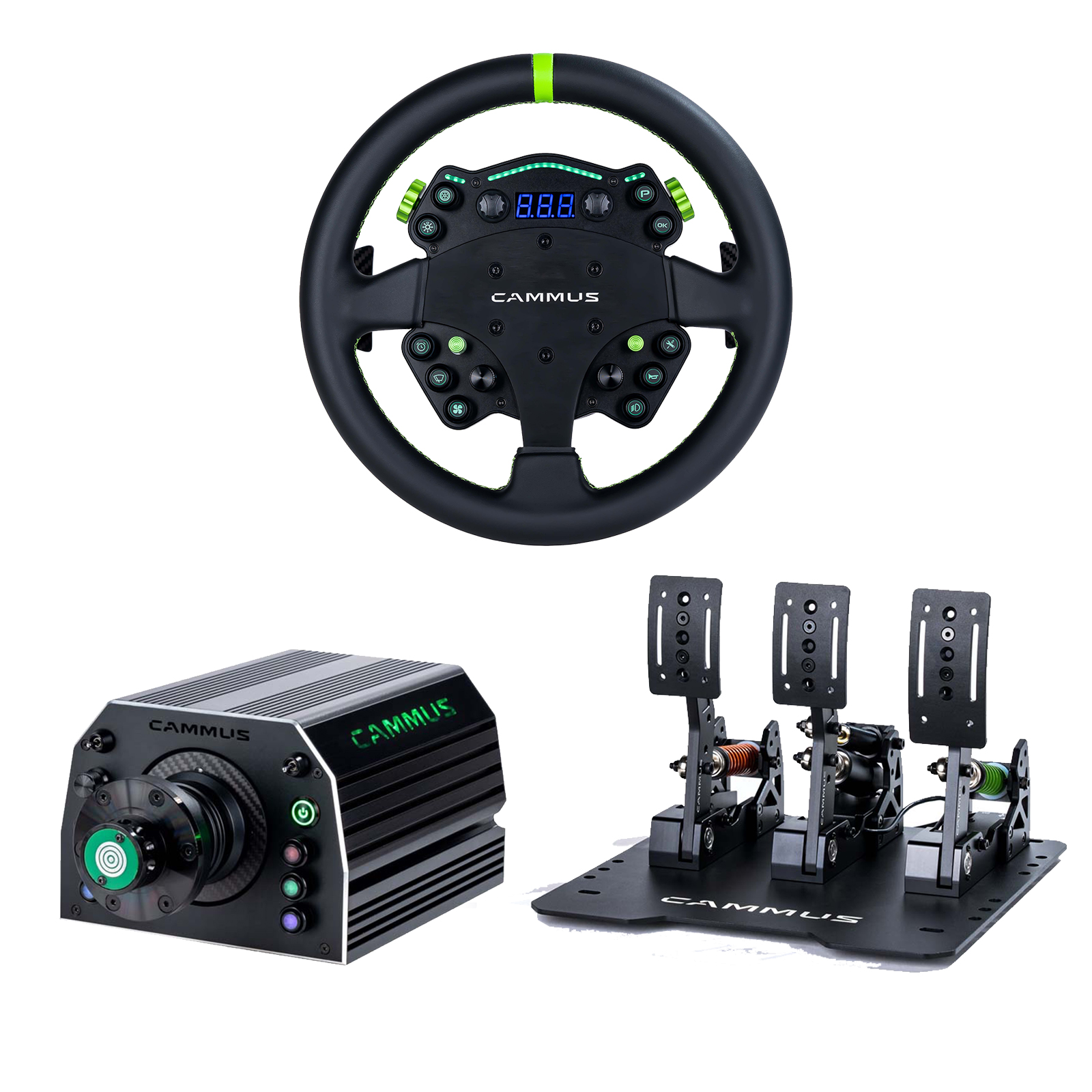 Racing emulator set, driving f - Racing Pedal Set avaliação e preço
