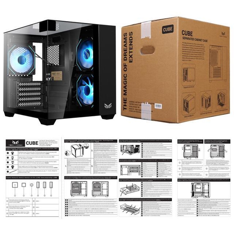 Yeah Magic Cube MATX High-Styl - Gaming Console Table avaliação e preço