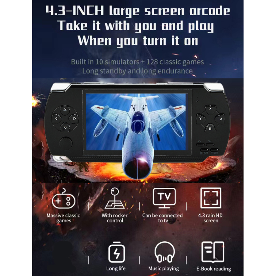 Handheld Portable Retro Video  - Gaming Console 4 Year Old avaliação e preço