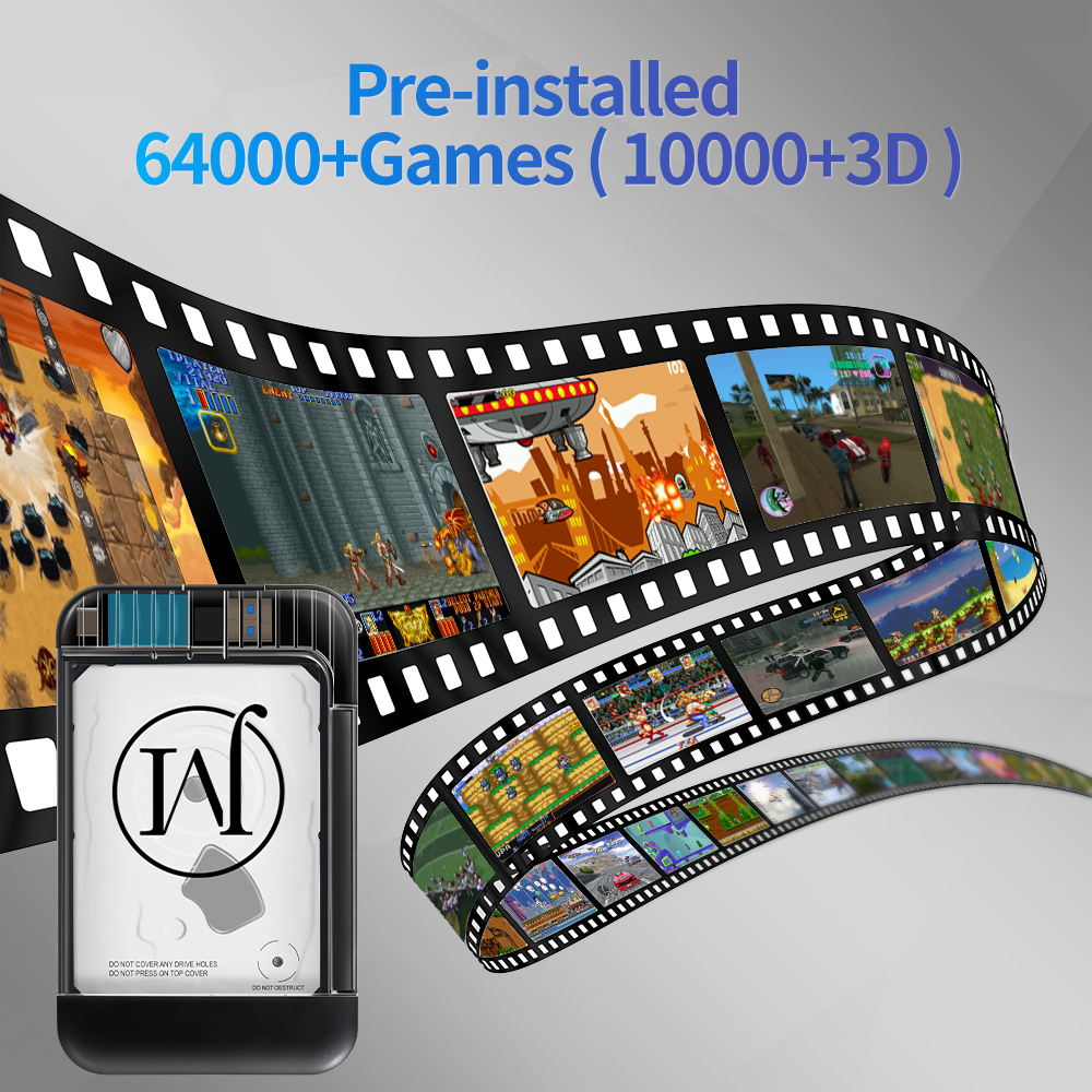 RETROBAT Portable 500G Gaming  - Gaming Console.Emulators avaliação e preço