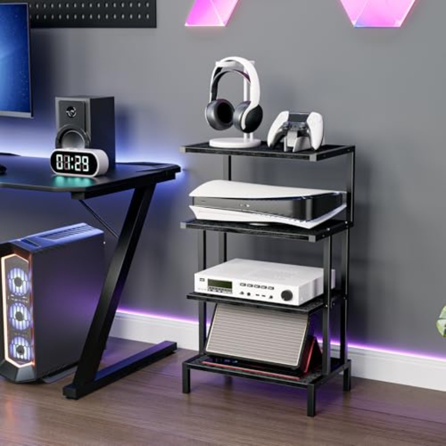 Media Stand Gaming Shelf 4 Tie - Gaming Console Free avaliação e preço