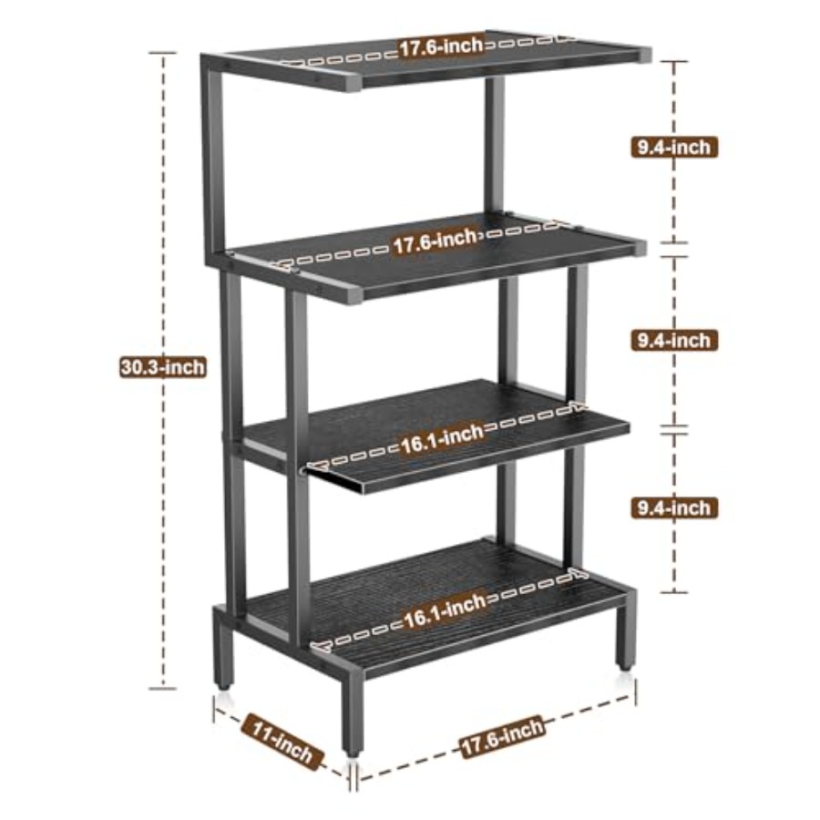 Media Stand Gaming Shelf 4 Tie - Gaming Console Free avaliação e preço