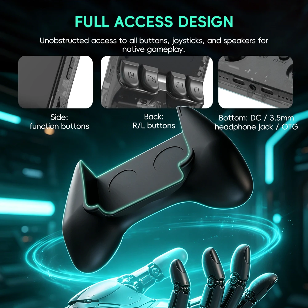 Data Frog R36S Game Grip Ergon - Gaming Console Retro avaliação e preço