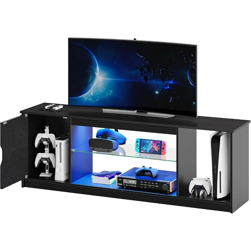Bestier Led Entertainment Cent - Gaming Console Room avaliação e preço