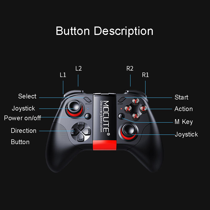 Wireless Gamepad For Cell Phon - Gaming Console For Smart Tv avaliação e preço