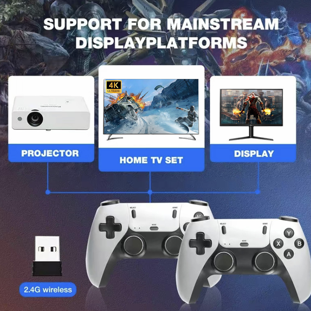 X8 Ultra Wireless Game Stick 1 - Gaming Console.Emulators avaliação e preço