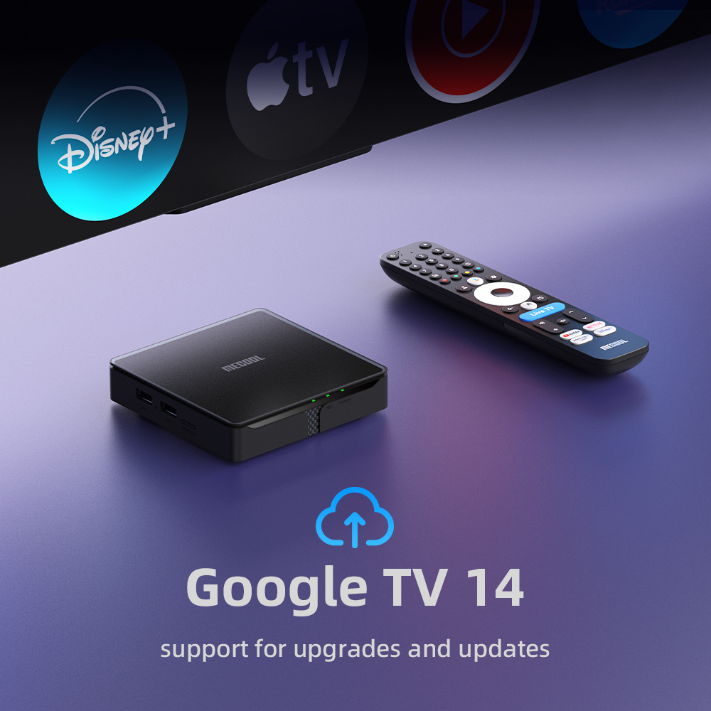 MECOOL New Android TV Box MEon - Gaming Console For Smart Tv avaliação e preço