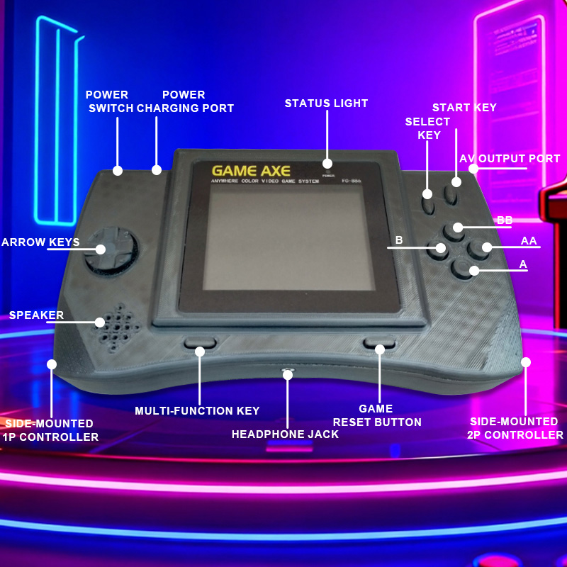 PFT Elite 4-Inch Handheld Arca - Gaming Console Retro avaliação e preço
