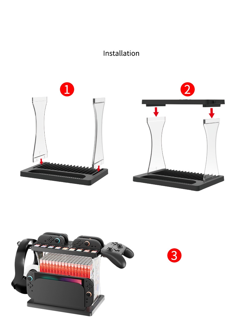 For Switch2 Console Organizer  - Gaming Console Headset avaliação e preço