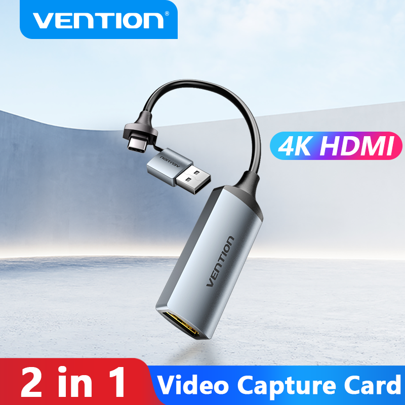 Vention Video Capture Card 4K  - Gaming Console With Phone avaliação e preço