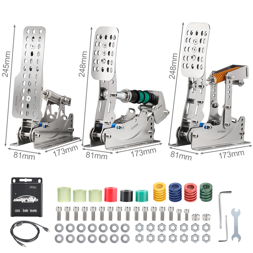 SimRuito Sim Racing LoadCell P - Racing Pedal Set avaliação e preço