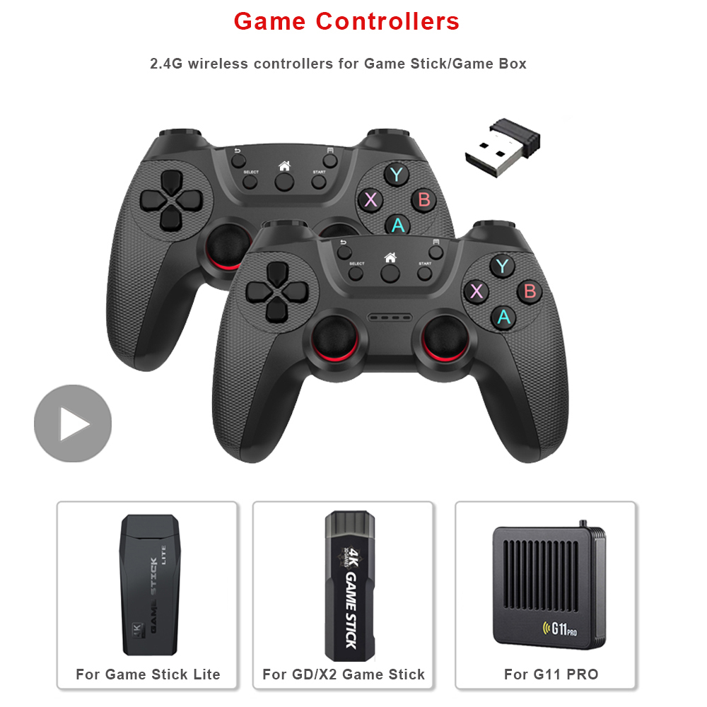 Wireless Gamepad Gaming Contro - Gaming Console For Smart Tv avaliação e preço