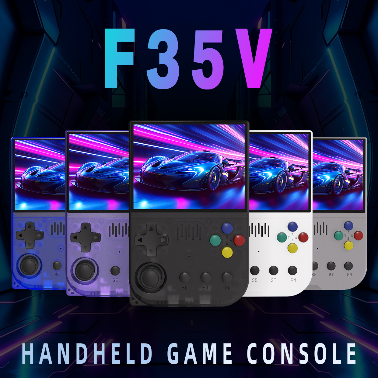 F35V Retro Handheld Game Conso - Gaming Console.Emulators avaliação e preço