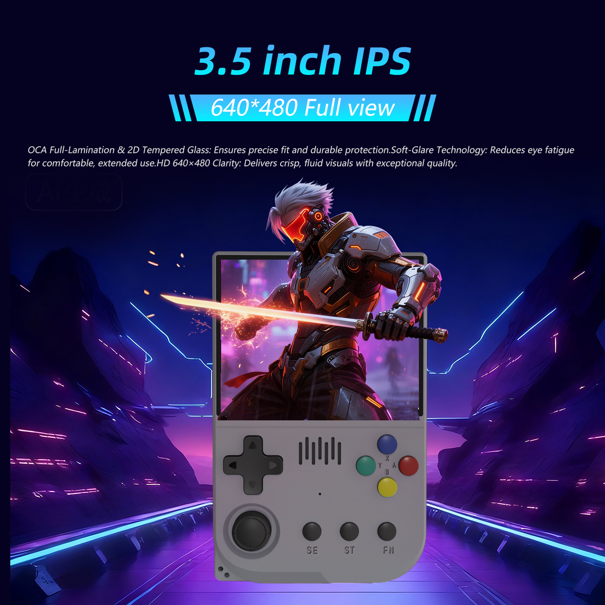 F35V Retro Handheld Game Conso - Gaming Console.Emulators avaliação e preço