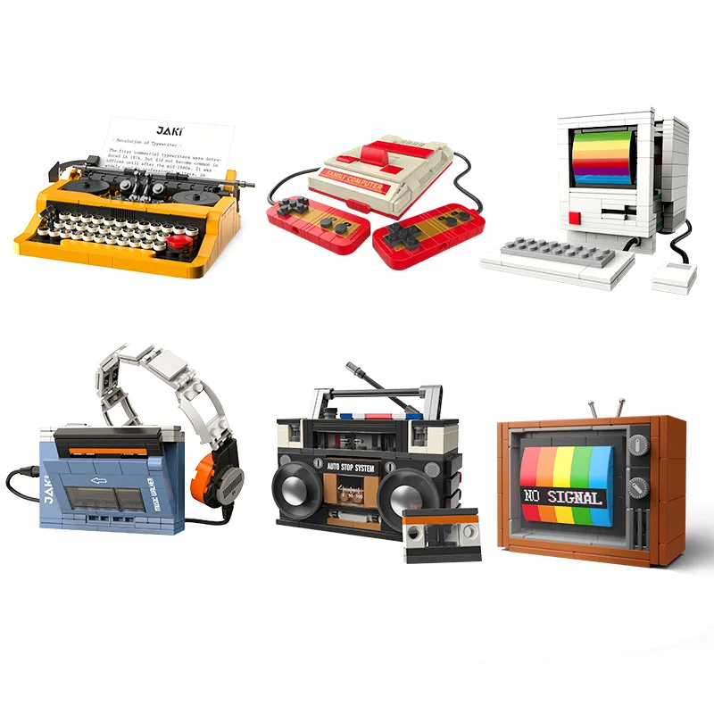 Retro DIY Building Blocks TV R - Gaming Console Free avaliação e preço