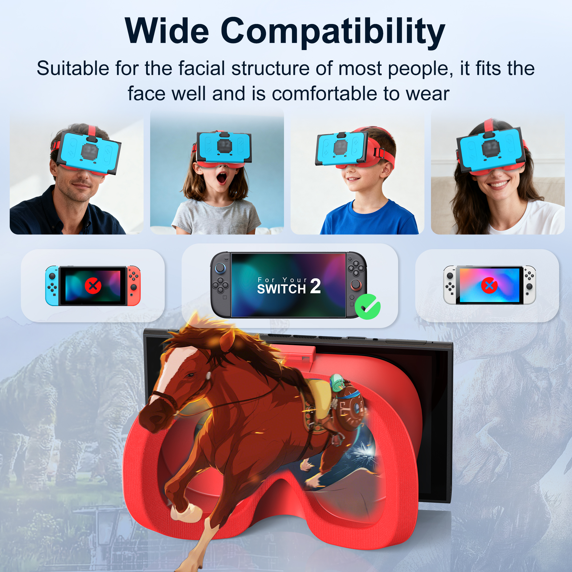 Upgraded VR Headset for Ninten - Gaming Console Headset avaliação e preço