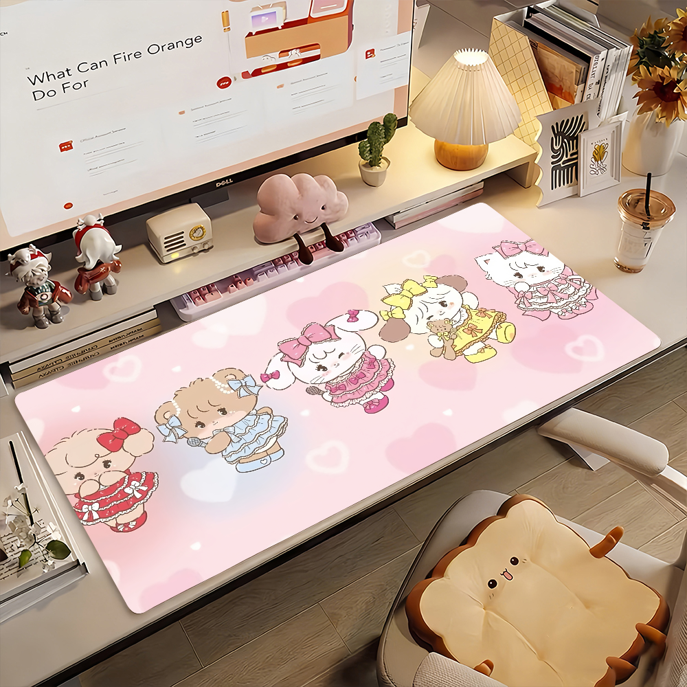 Cute M-Mikko Cat Mouse Pad Non - Gaming Console Portable Pc avaliação e preço