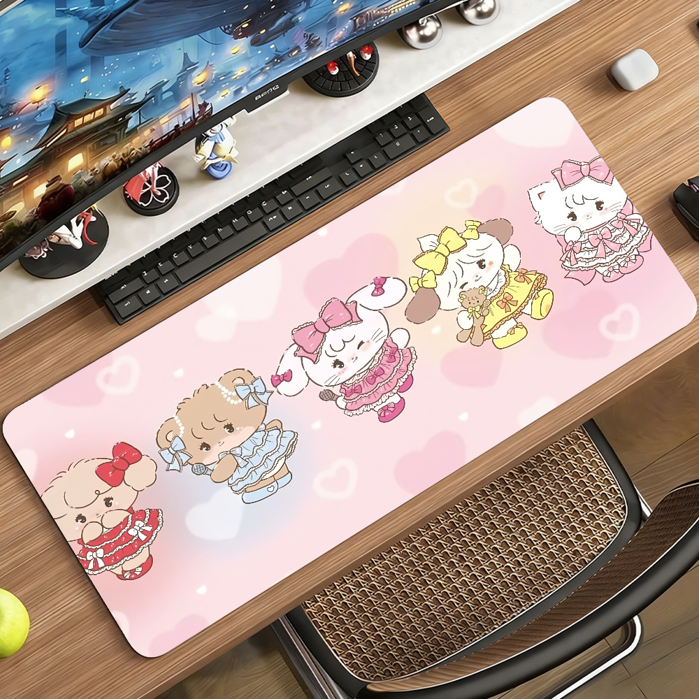 Cute M-Mikko Cat Mouse Pad Non - Gaming Console Portable Pc avaliação e preço