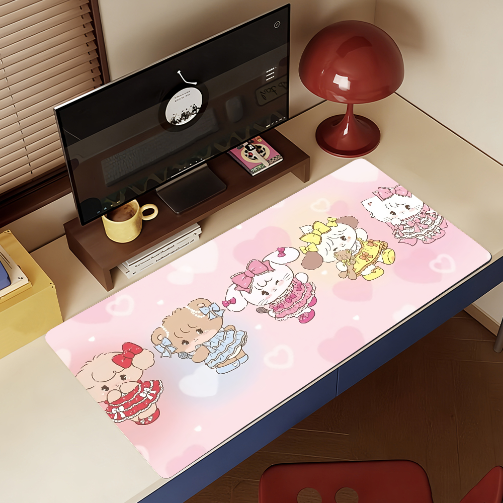 Cute M-Mikko Cat Mouse Pad Non - Gaming Console Portable Pc avaliação e preço
