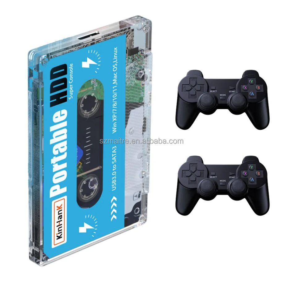 500G Kinhank Gaming Hard Drive - Gaming Console Portable Pc avaliação e preço