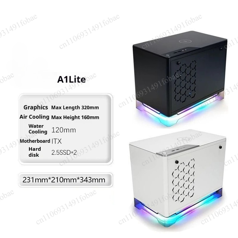 A1 Lite Itx Mini Case Support  - Gaming Console With avaliação e preço