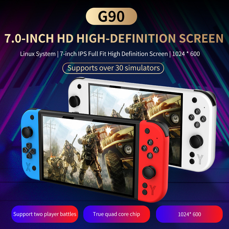 G90 Portable Handheld Game Con - Gaming Console 4 Year Old avaliação e preço